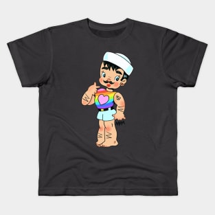 Taylor the Sailor (Kiss Me) Kids T-Shirt